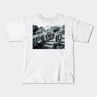 Fall Cemetery Kids T-Shirt